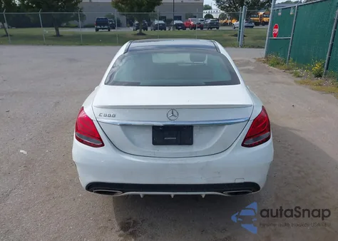 2016 Mercedes-Benz C 300 Sport from USA, damaged, VIN 55SWF4JB6GU113607